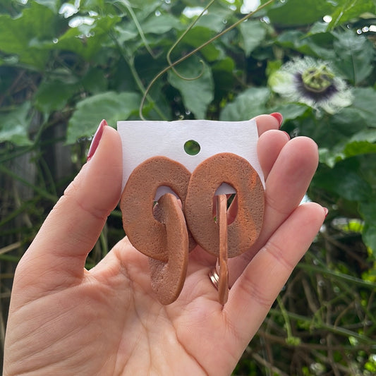 Loopy Loops -Orange Marble