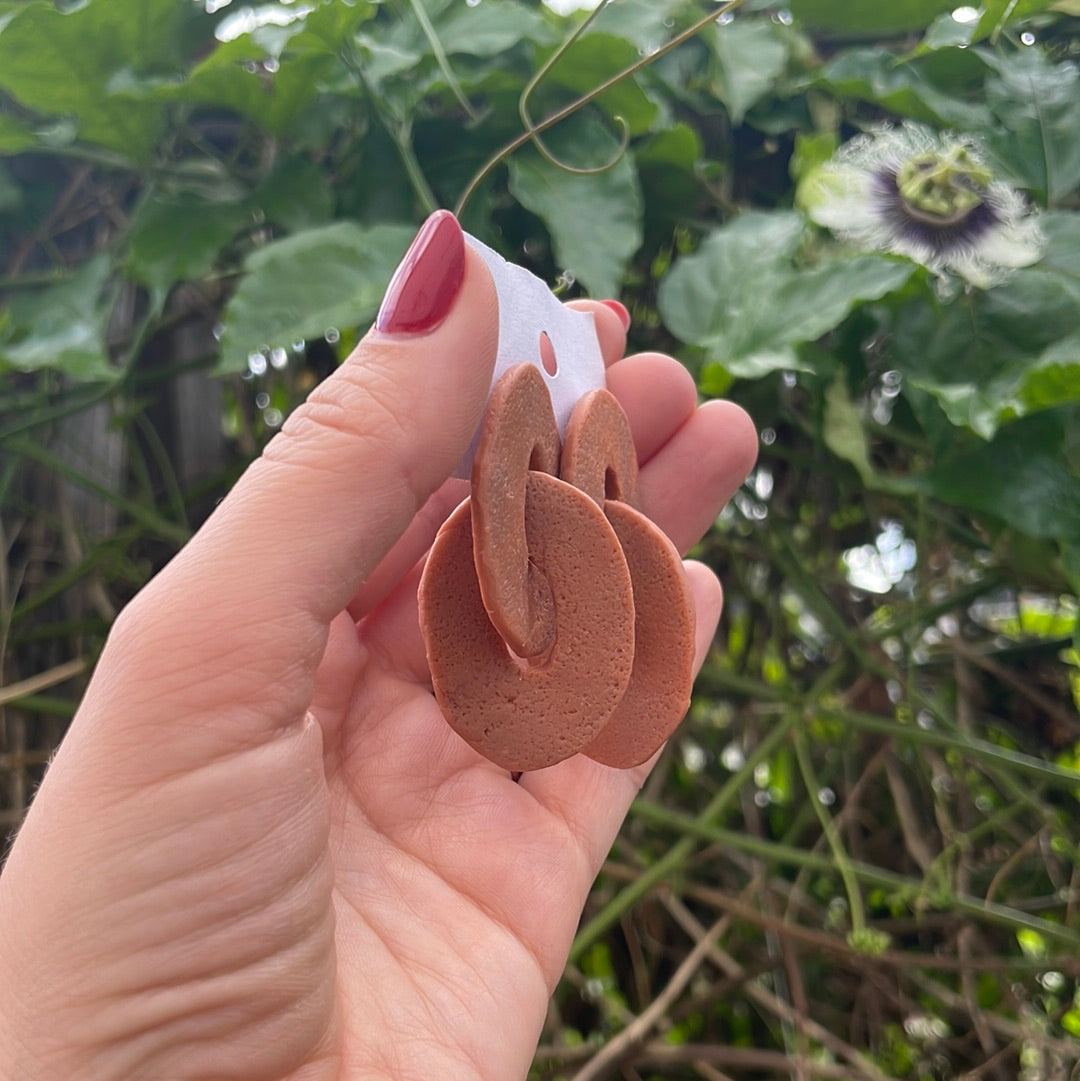 Loopy Loops -Orange Marble