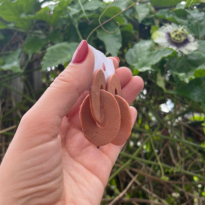 Loopy Loops -Orange Marble