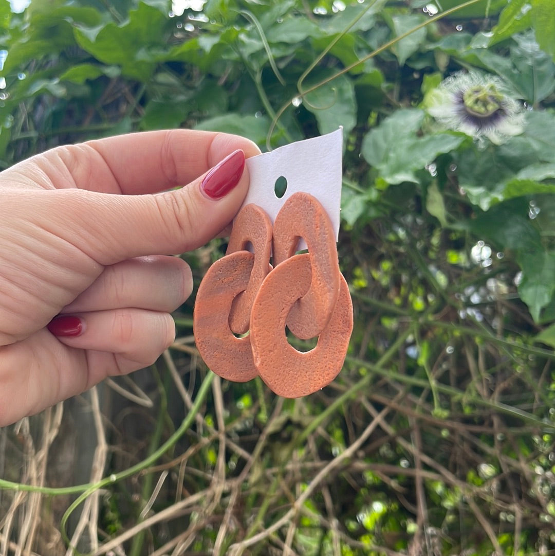 Loopy Loops -Orange Marble