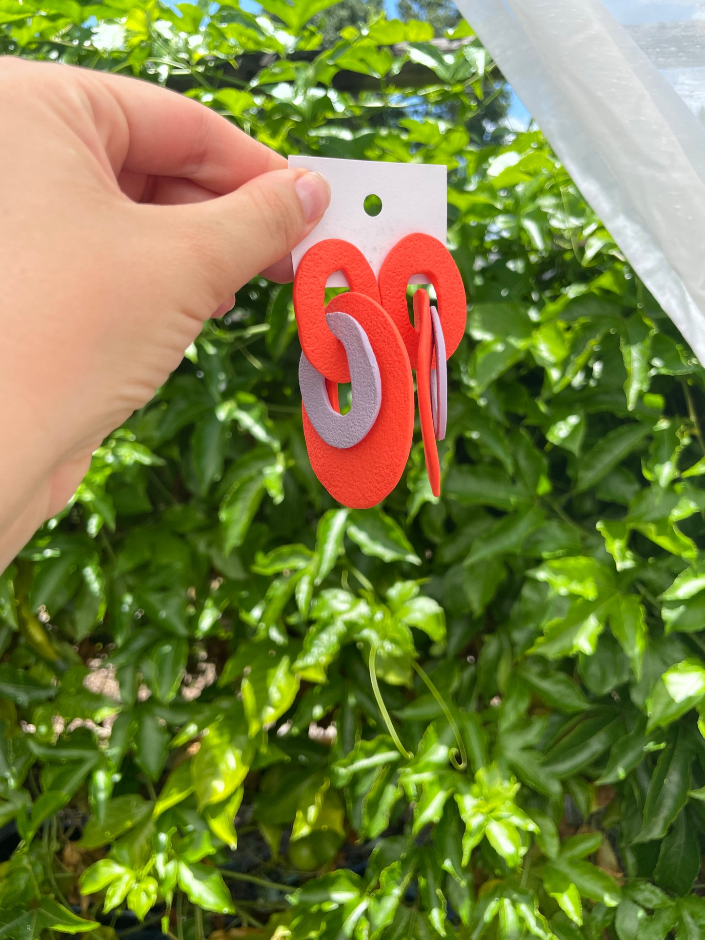 Color Burst - Coral & Violet